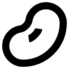 Allergens Soy Bean 1 Icon from Sharp Remix Set