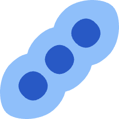 Allergens Soy Bean 2 Icon from Flex Flat Set