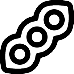 Allergens Soy Bean 2 Icon from Core Line Set