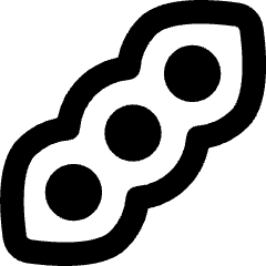 Allergens Soy Bean 2 Icon from Core Remix Set