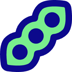 Allergens Soy Bean 2 Icon from Core Pop Set