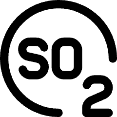 Allergens Sulfites Icon from Core Line Set