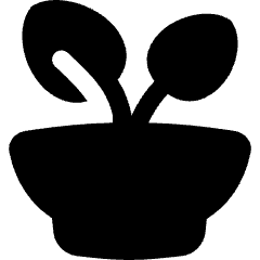 Healthy Food Icon from Flex Solid Set