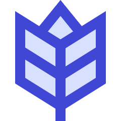 Allergens Gluten Wheat Icon from Sharp Duo Set