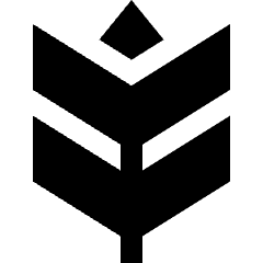 Allergens Gluten Wheat Icon from Sharp Solid Set