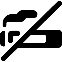 Allowances No Smoking Icon from Ultimate Bold Set