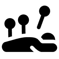 Acupuncture Back Icon from Ultimate Bold Set