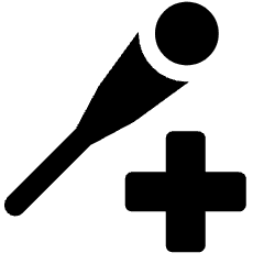 Acupuncture Cross Icon from Ultimate Bold Set