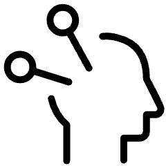 Acupuncture Head Icon from Ultimate Light Set