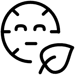 Beauty Massage Organic Icon from Ultimate Light Set