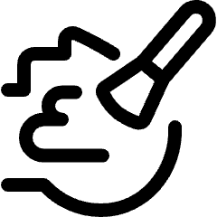 Beauty Massage Spread Icon from Ultimate Regular Set