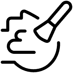 Beauty Massage Spread Icon from Ultimate Light Set