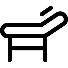 Massage Bed Icon from Ultimate Regular Set