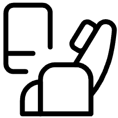 Massage Chair Mobile Icon from Ultimate Light Set