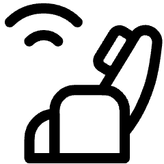 Massage Chair Wave Icon from Ultimate Regular Set
