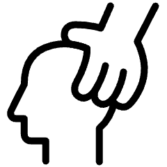 Massage Head Icon from Ultimate Light Set