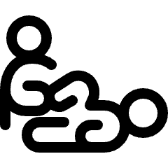 Thai Massage Leg Icon from Ultimate Regular Set