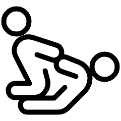 Thai Massage Pose 1 Icon from Ultimate Light Set