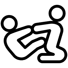 Thai Massage Pose 2 Icon from Ultimate Light Set