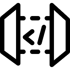 Amazon Api Gateway Code Icon from Ultimate Regular Set