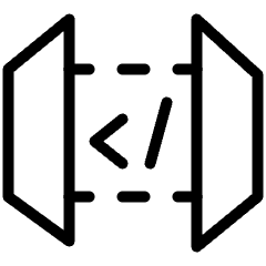 Amazon Api Gateway Code Icon from Ultimate Light Set