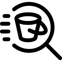 Amazon Athena Interactive Analytics Icon from Ultimate Regular Set