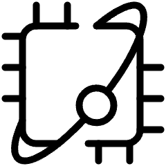 Amazon Braket Quantum Computing Icon from Ultimate Light Set