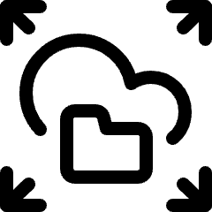 Amazon Elastic File System Icon from Ultimate Regular Set