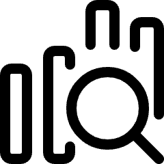 Amazon Elastic Service Operational Analytics Icon from Ultimate Regular Set