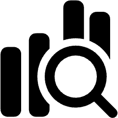 Amazon Elastic Service Operational Analytics Icon from Ultimate Bold Set