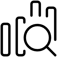 Amazon Elastic Service Operational Analytics Icon from Ultimate Light Set