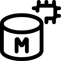 Amazon Elasticache For Memcached Chip Icon from Ultimate Regular Set