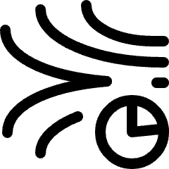 Amazon Kinesis Data Analytics Time Icon from Ultimate Regular Set