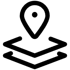 Amazon Location Service Icon from Ultimate Regular Set