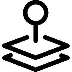 Amazon Location Service Pin Icon from Ultimate Regular Set