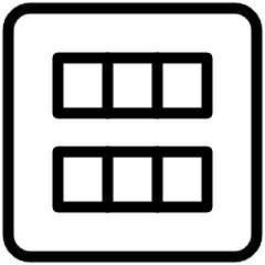Amazon Machine Learning Square Icon from Ultimate Light Set