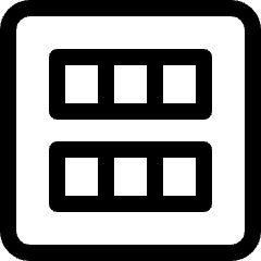 Amazon Machine Learning Square Icon from Ultimate Regular Set