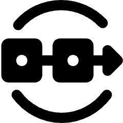 Amazon Managed Blockchain Icon from Ultimate Bold Set