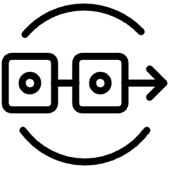 Amazon Managed Blockchain Icon from Ultimate Light Set