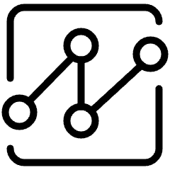 Amazon Quicksight Dashboard And Visualizations Icon from Ultimate Light Set