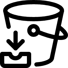 Amazon S3 Archive Icon from Ultimate Regular Set