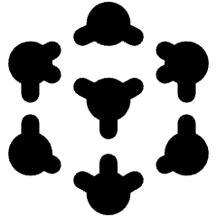 Amazon Web Service App Mesh Icon from Ultimate Bold Set