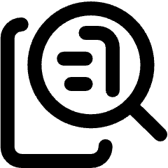 Amazon Web Service Application Discovery 2 Icon from Ultimate Bold Set