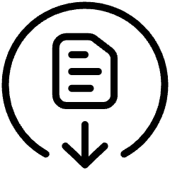Amazon Web Service Artifact Self Service Portal Icon from Ultimate Light Set