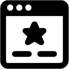 Amazon Web Service Certificate Manager Website Icon from Ultimate Bold Set