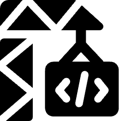 Amazon Web Service Code Build Icon from Ultimate Bold Set