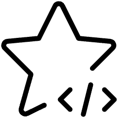 Amazon Web Service Codestar Icon from Ultimate Light Set
