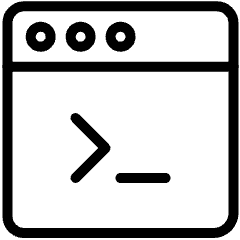 Amazon Web Service Commandline Interface Icon from Ultimate Light Set