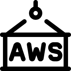 Amazon Web Service Containers Icon from Ultimate Regular Set