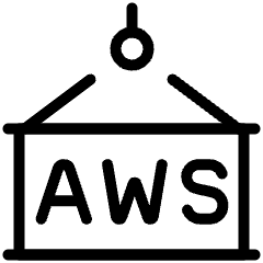 Amazon Web Service Containers Icon from Ultimate Light Set